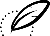 Improvementsoft logo — the original feather/comet mark